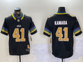 Men's New Orleans Saints Alvin Kamara Black Team Player Jersey