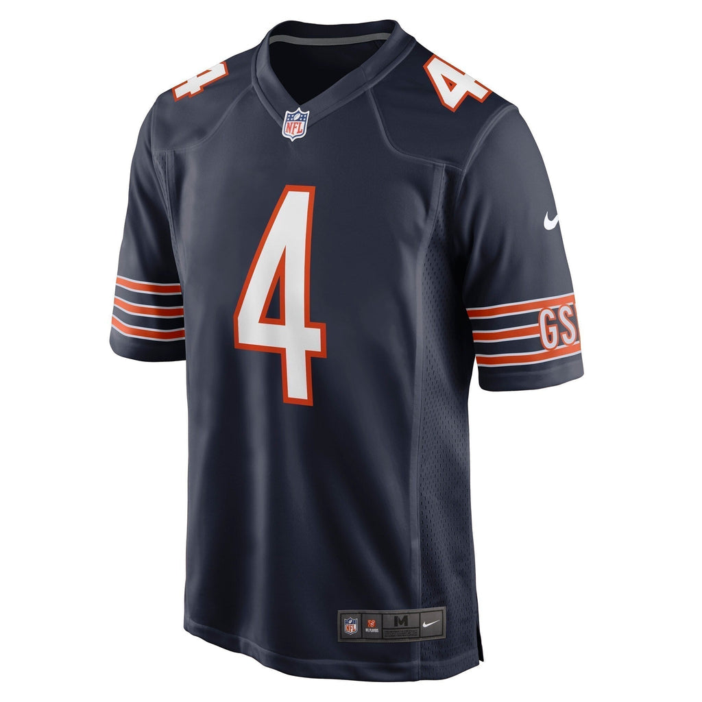 Eddie Jackson Chicago Bears Game   Jersey - Navy