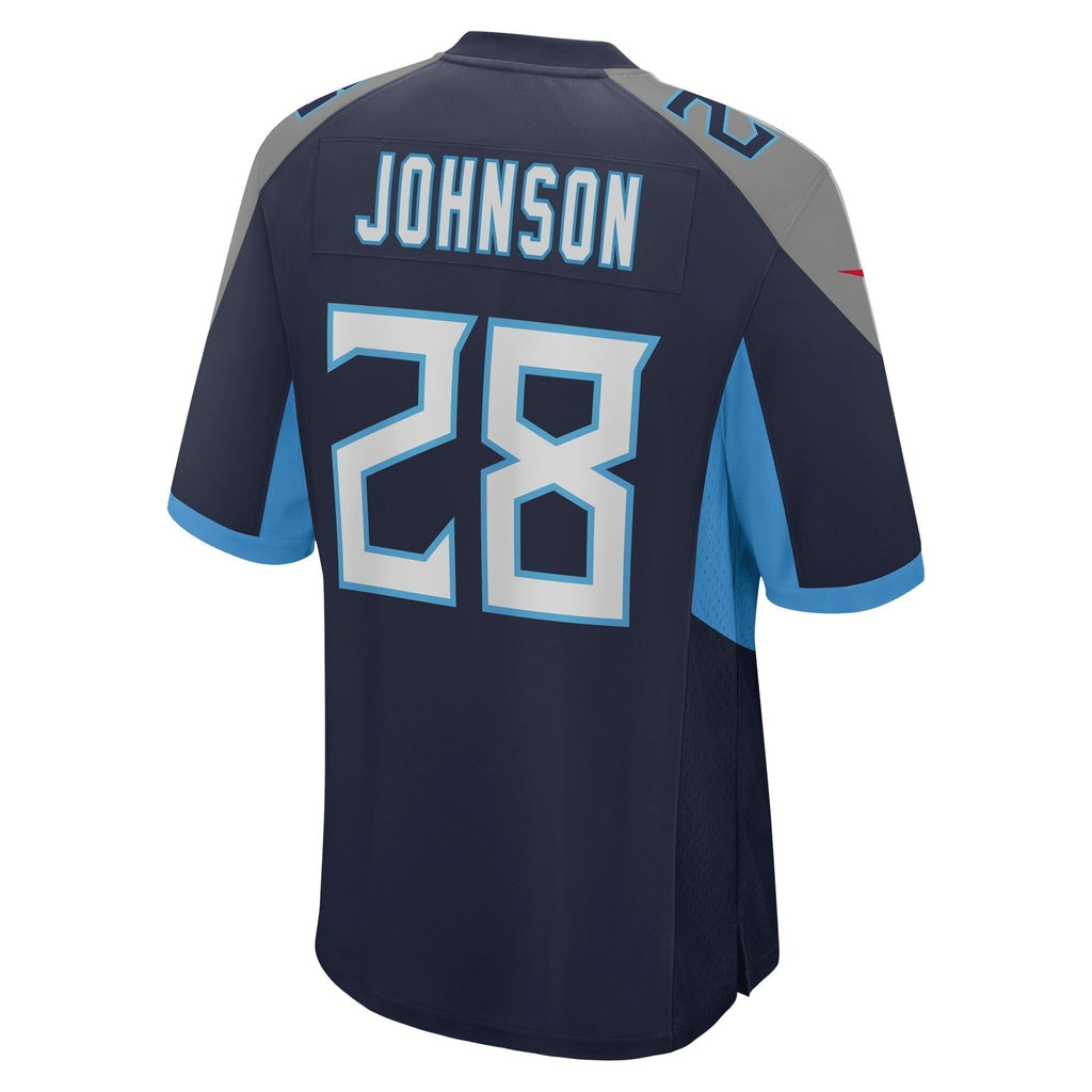 Chris Johnson Tennessee Titans  Retired   Game Jersey - Navy