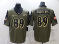 Men's Baltimore Ravens Mark Andrews #89 Brown Game Jersey1