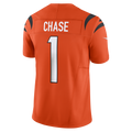 C.Bengals #1 Ja'Marr Chase Orange Vapor F.U.S.E. Limited Jersey