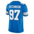 D.Lions #97 Aidan Hutchinson Blue Team Vapor F.U.S.E. Limited Jersey