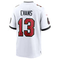 TB.Buccaneers #13 Mike Evans White Game Jersey