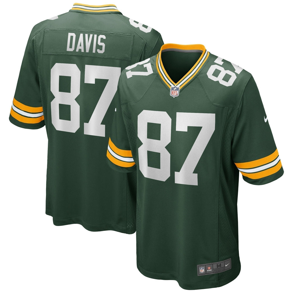 Willie Davis Green Bay Packers  Game Retired   Jersey - Green