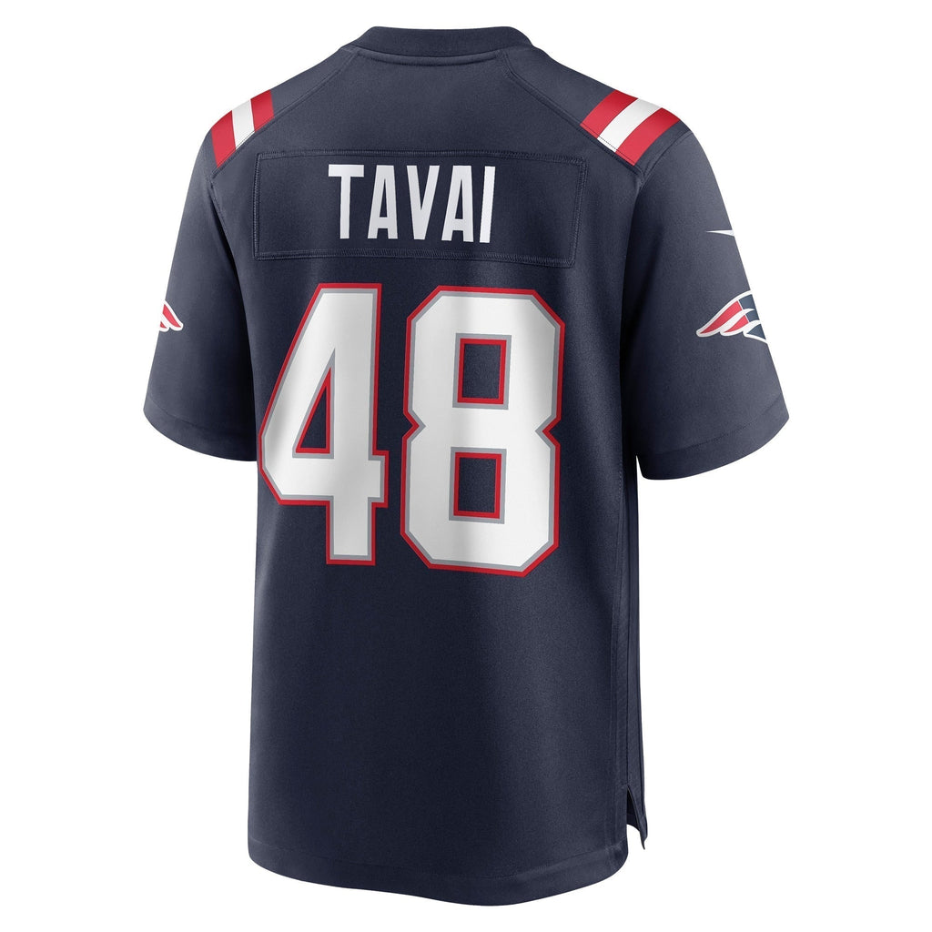 Jahlani Tavai New England Patriots  Game   Jersey - Navy