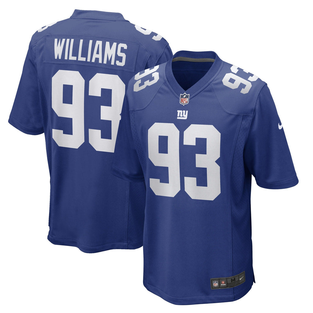 Nick Williams New York Giants  Game   Jersey - Royal