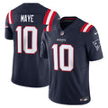 New England Patriots Drake Maye Navy Vapor F.U.S.E. Limited Jersey