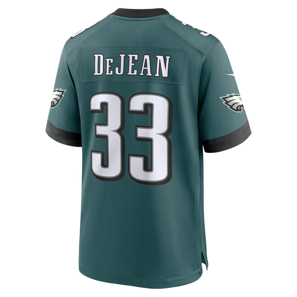 P.Eagles #33 Cooper DeJean Green Game Jersey