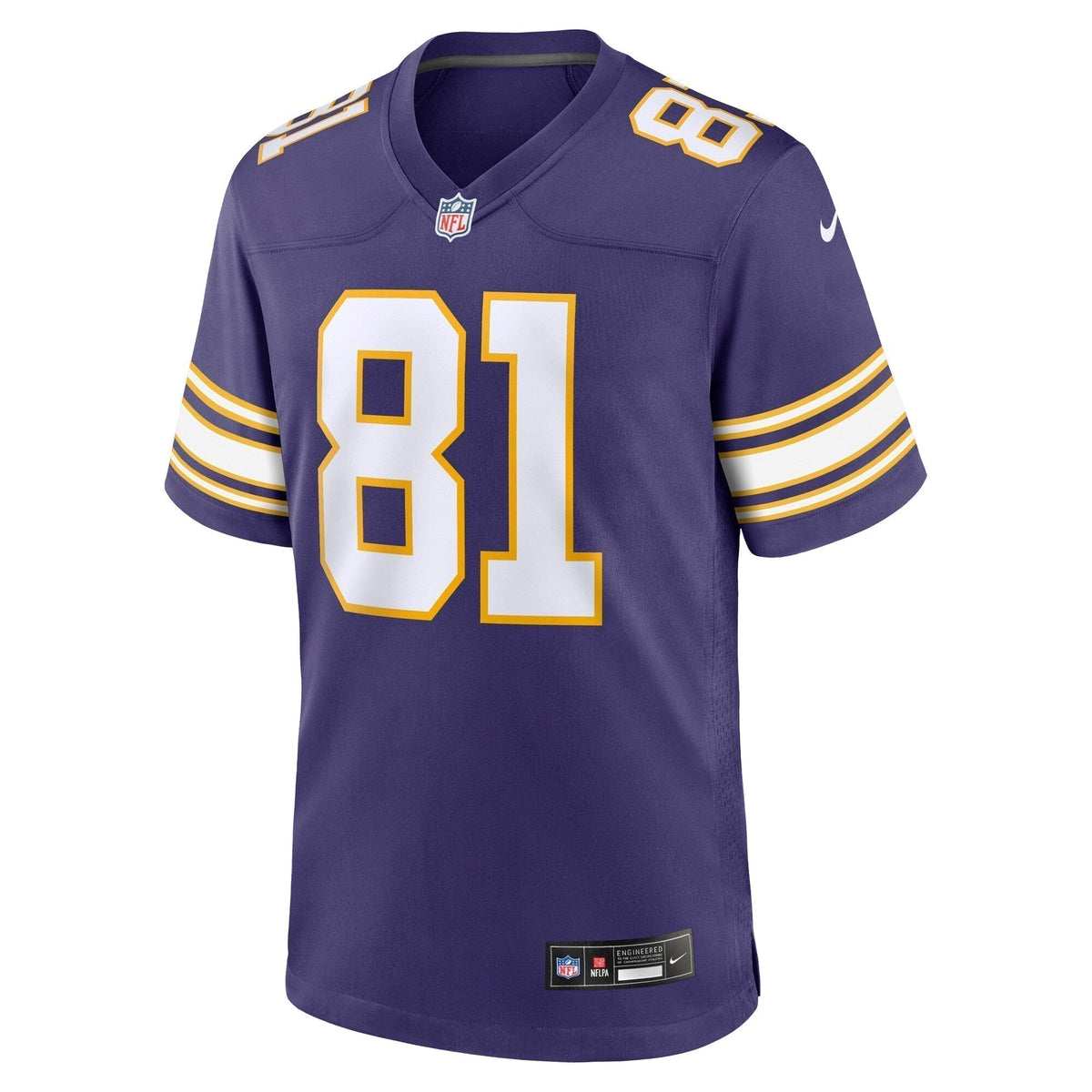 Carl Eller Minnesota Vikings  Classic Retired   Jersey - Purple