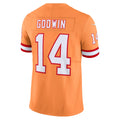 TB.Buccaneers #14 Chris Godwin Orange Vapor F.U.S.E. Limited Jersey