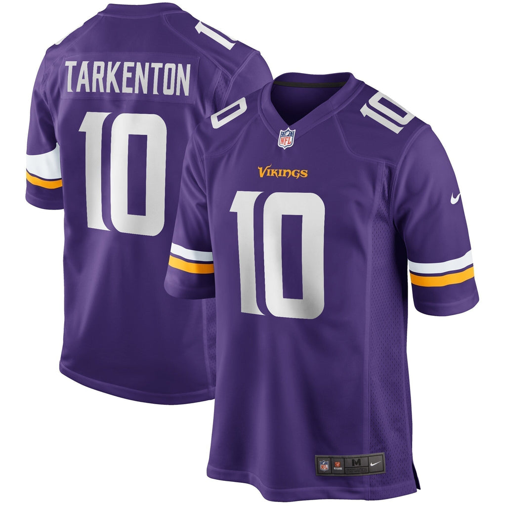 Fran Tarkenton Minnesota Vikings  Game Retired   Jersey - Purple