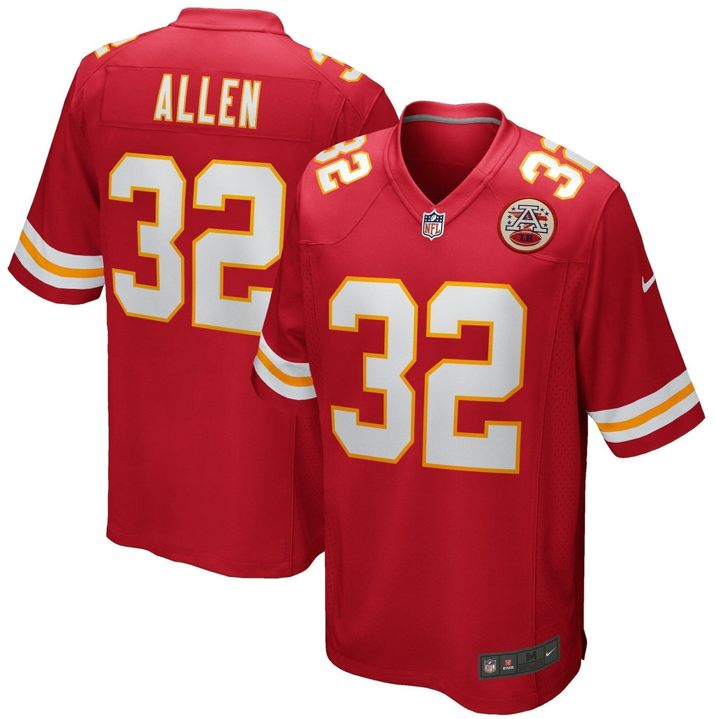 Marcus Allen Kansas City Chiefs  Game Retired   Jersey - Red