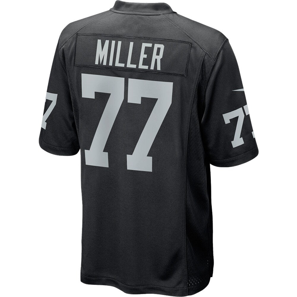 Kolton Miller Las Vegas Raiders  Game   Jersey - Black