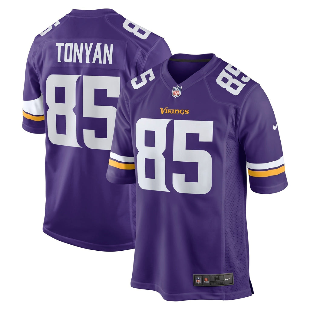 Robert Tonyan Minnesota Vikings  Team Game Jersey -  Purple