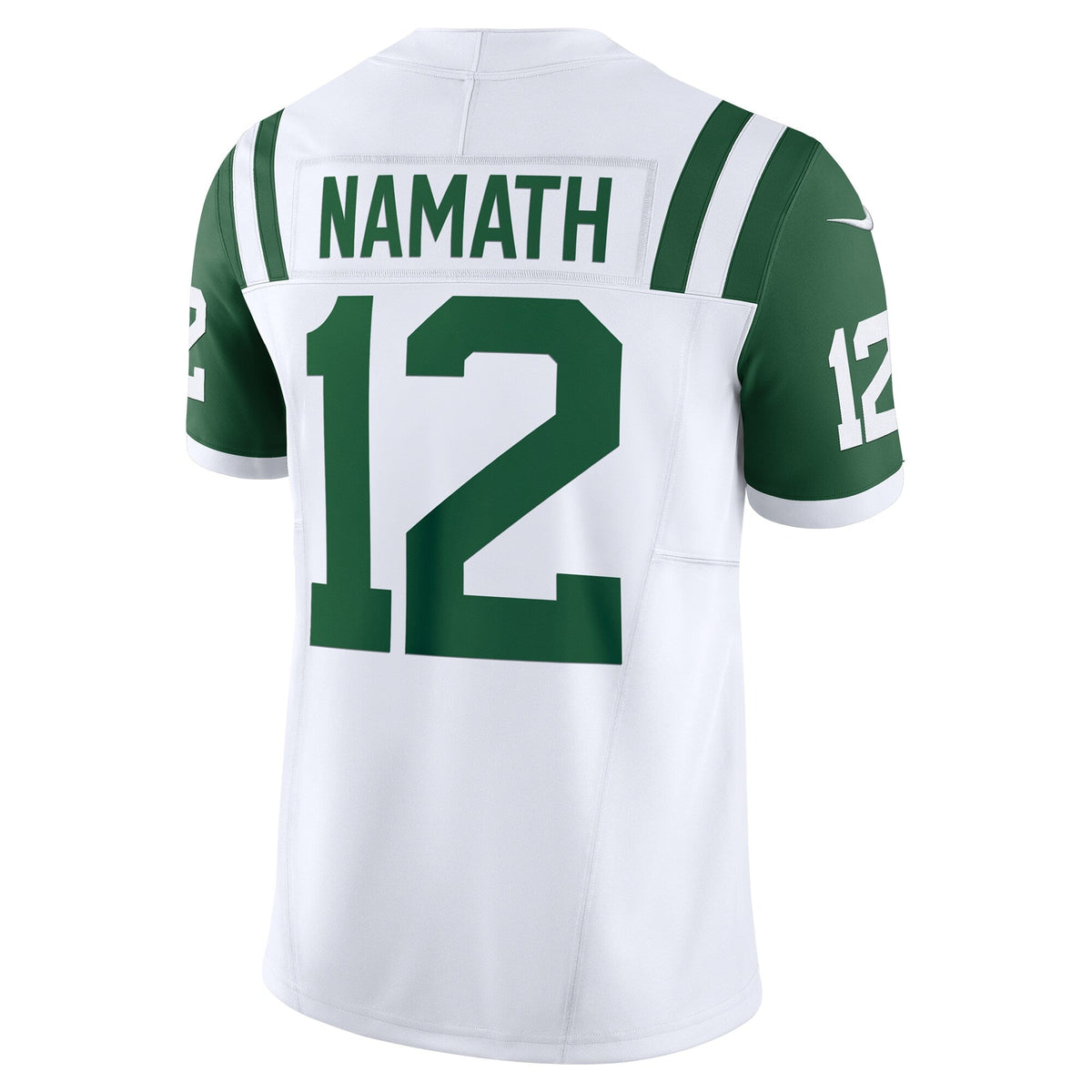 Joe Namath New York Jets  Classic Alternate Vapor F.U.S.E. Retired   Limited Jersey - White