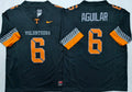 Men's Tennessee Volunteers Joey Aguilar Black Player Jersey