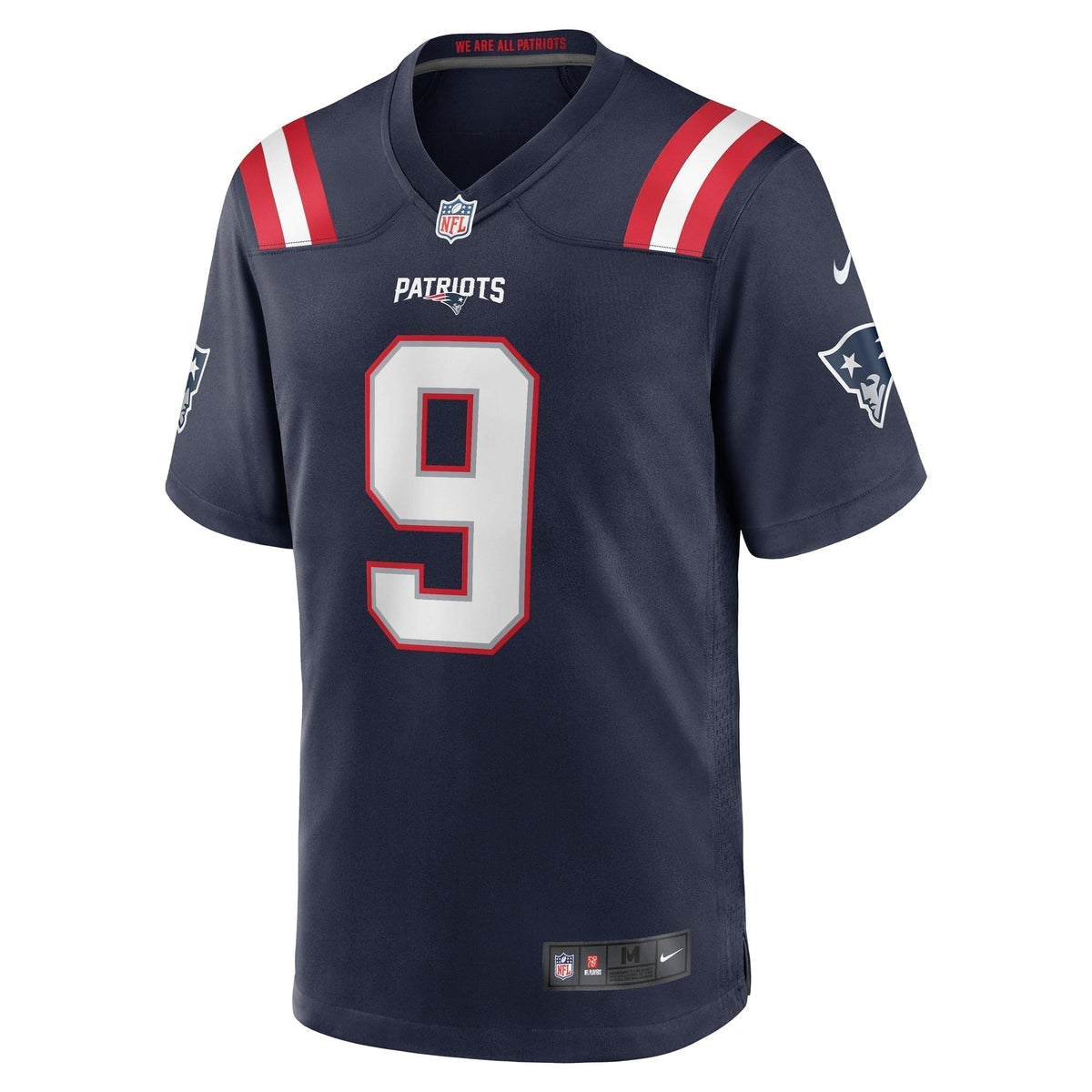 Kayshon Boutte New England Patriots   Game Jersey -  Navy