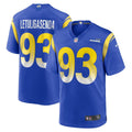 Tuli Letuligasenoa Los Angeles Rams  Game Jersey -  Royal