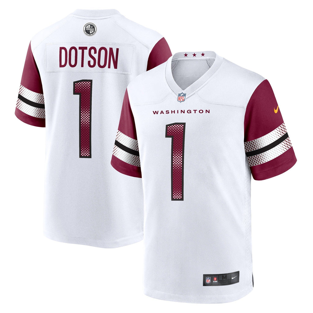 Jahan Dotson Washington Commanders  Game   Jersey - White