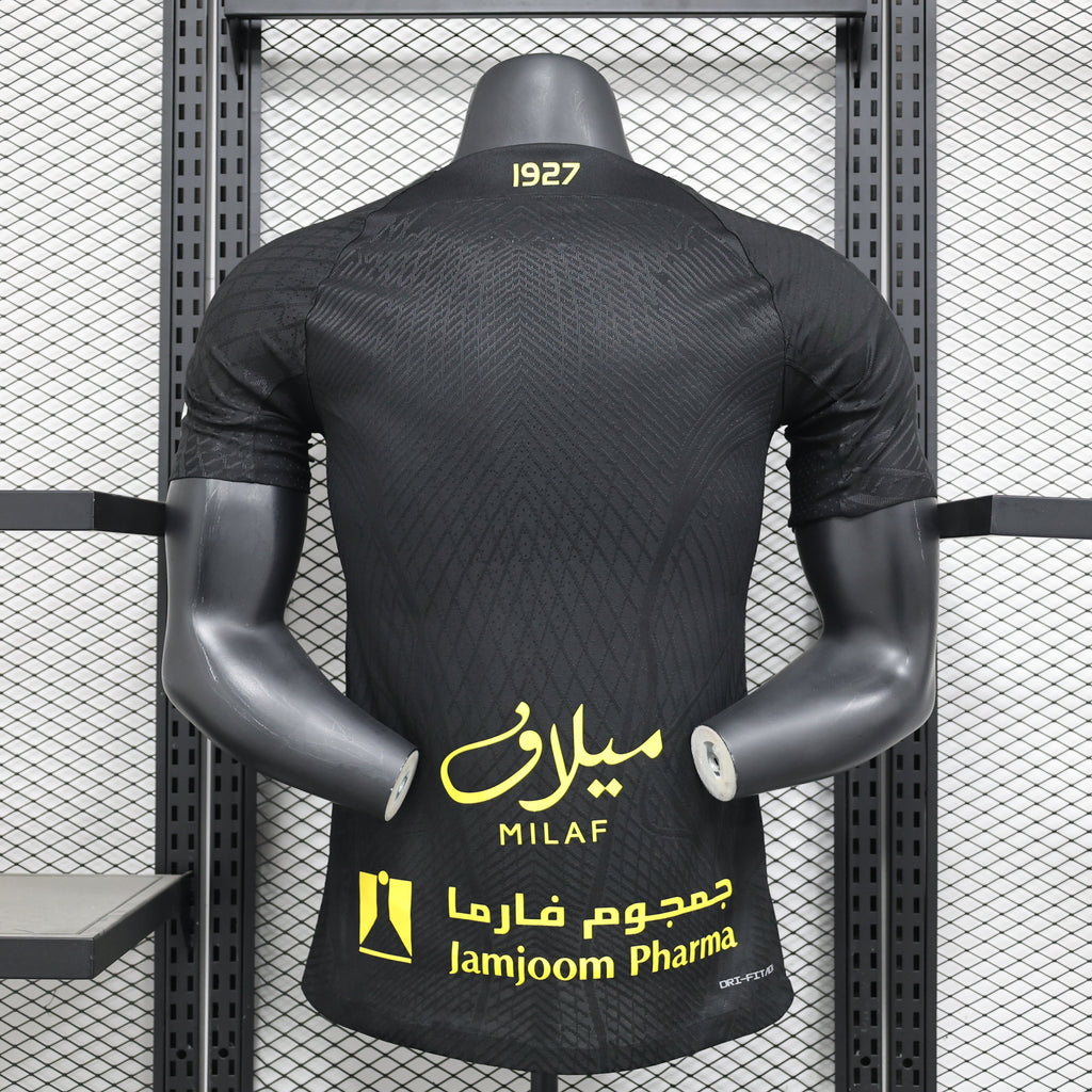 2026 Jeddah Second Away Black Advertisement Version Player Jersey