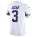M.Vikings #3 Jordan Addison White Alternate Vapor F.U.S.E. Limited Jersey
