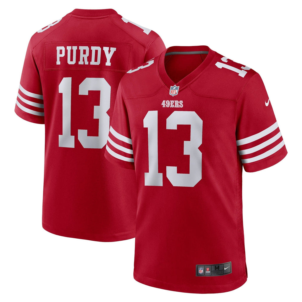 Brock Purdy San Francisco 49ers  Game   Jersey - Scarlet