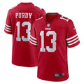 Brock Purdy San Francisco 49ers  Game   Jersey - Scarlet