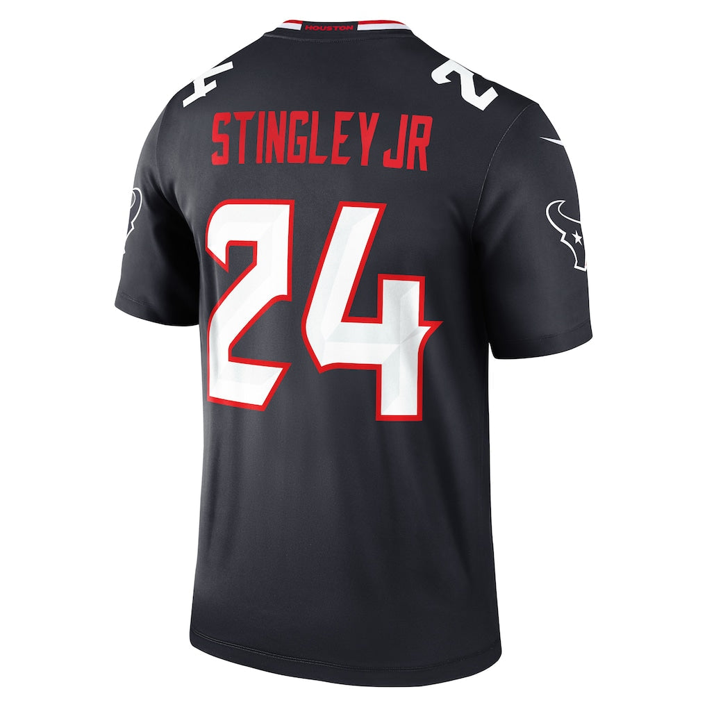 H.Texans #24 Derek Stingley Jr. Navy Legend Player Performance Top Jersey