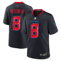 John Metchie III Houston Texans  2nd Alternate Game Jersey -  Navy