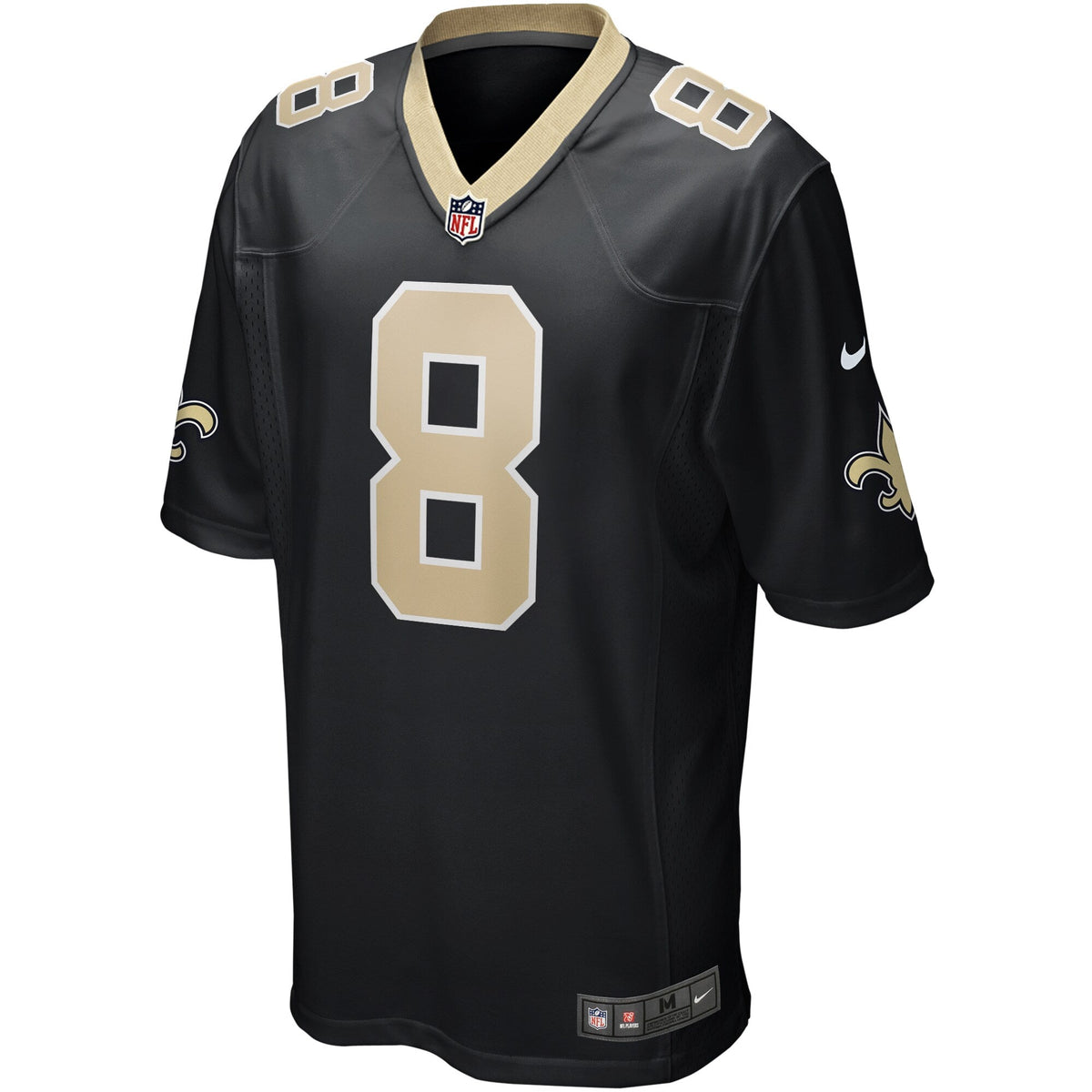 Archie Manning New Orleans Saints  Game Retired   Jersey - Black
