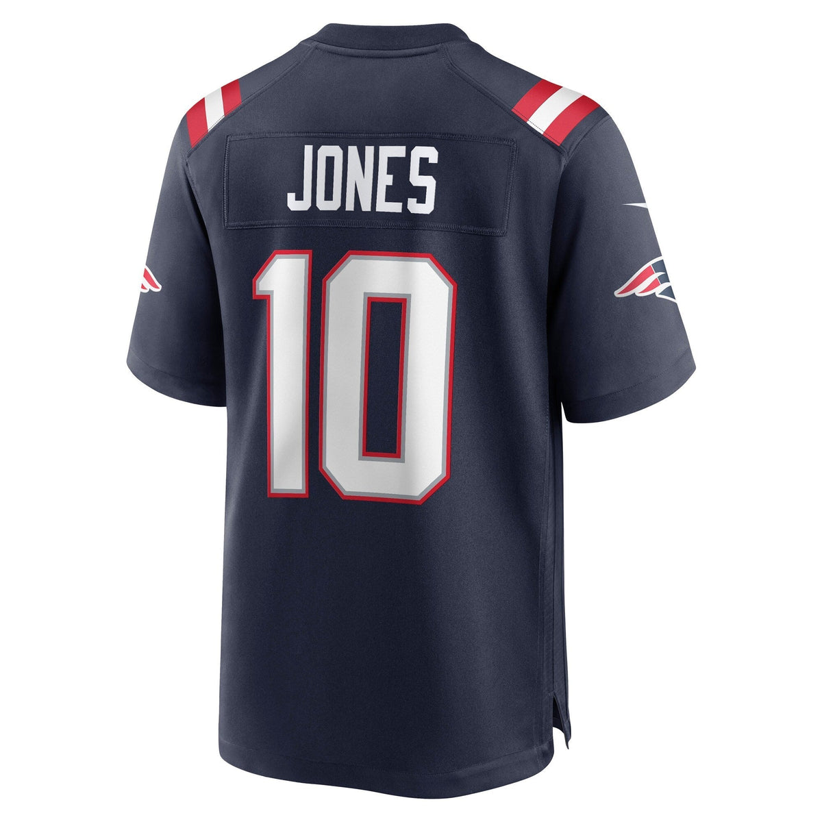 Mac Jones New England Patriots    Game Jersey - Navy