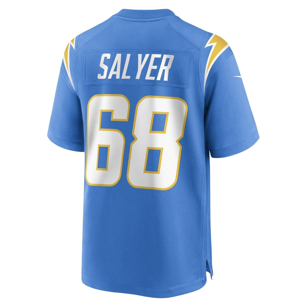 Jamaree Salyer Los Angeles Chargers  Game   Jersey - Powder Blue