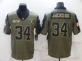 Men's Las Vegas Raiders Bo Jackson Brown Authentic Game Jersey