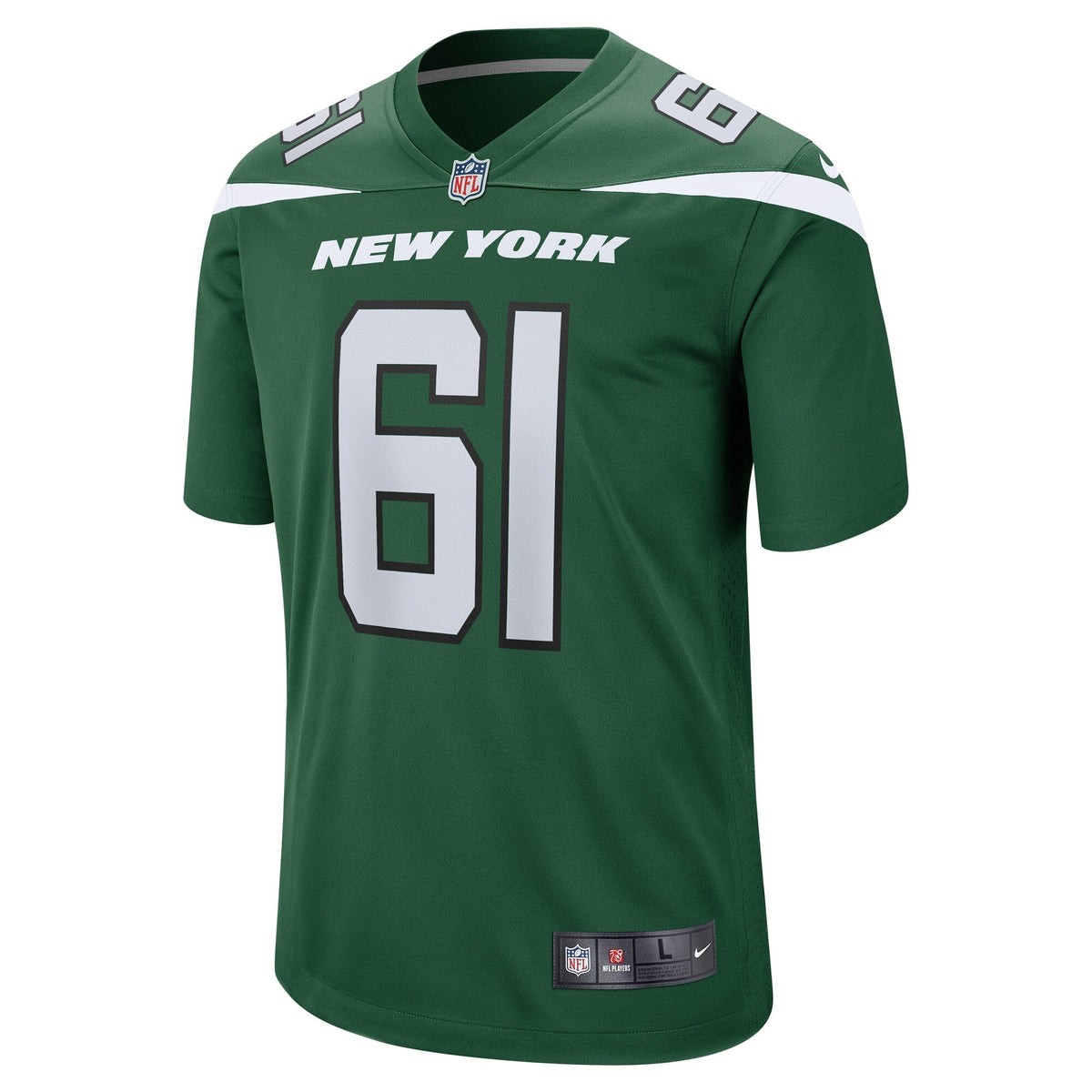 Max Mitchell New York Jets  Game   Jersey - Gotham Green
