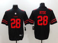 Men's San Francisco 49ers Carlos Hyde Black Game Jersey