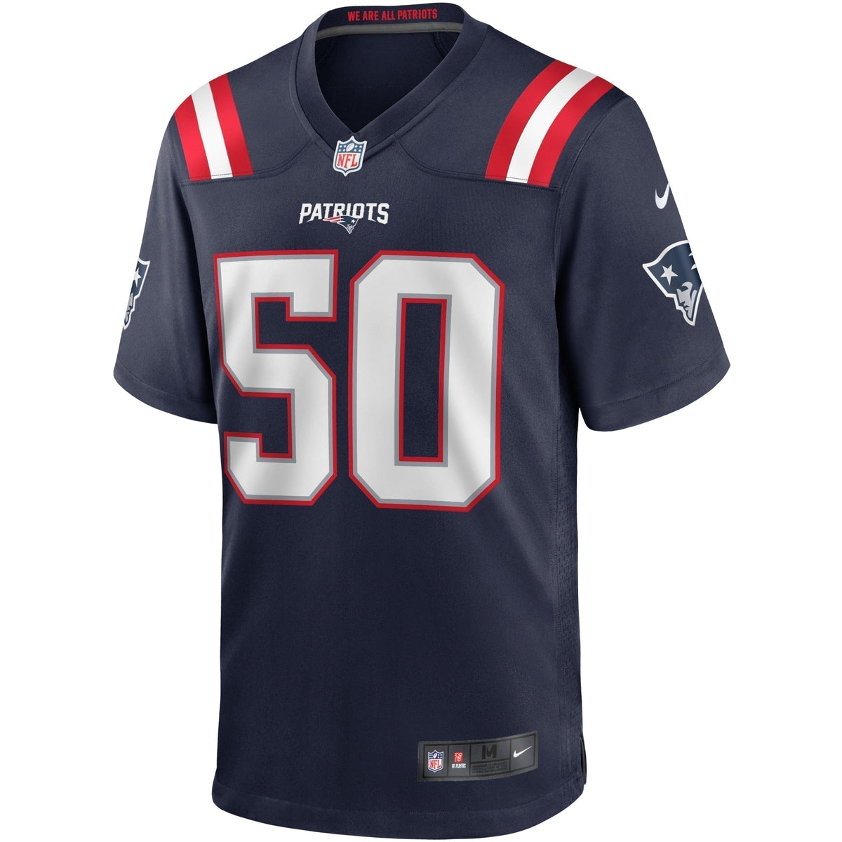 Chase Winovich New England Patriots  Game   Jersey - Navy