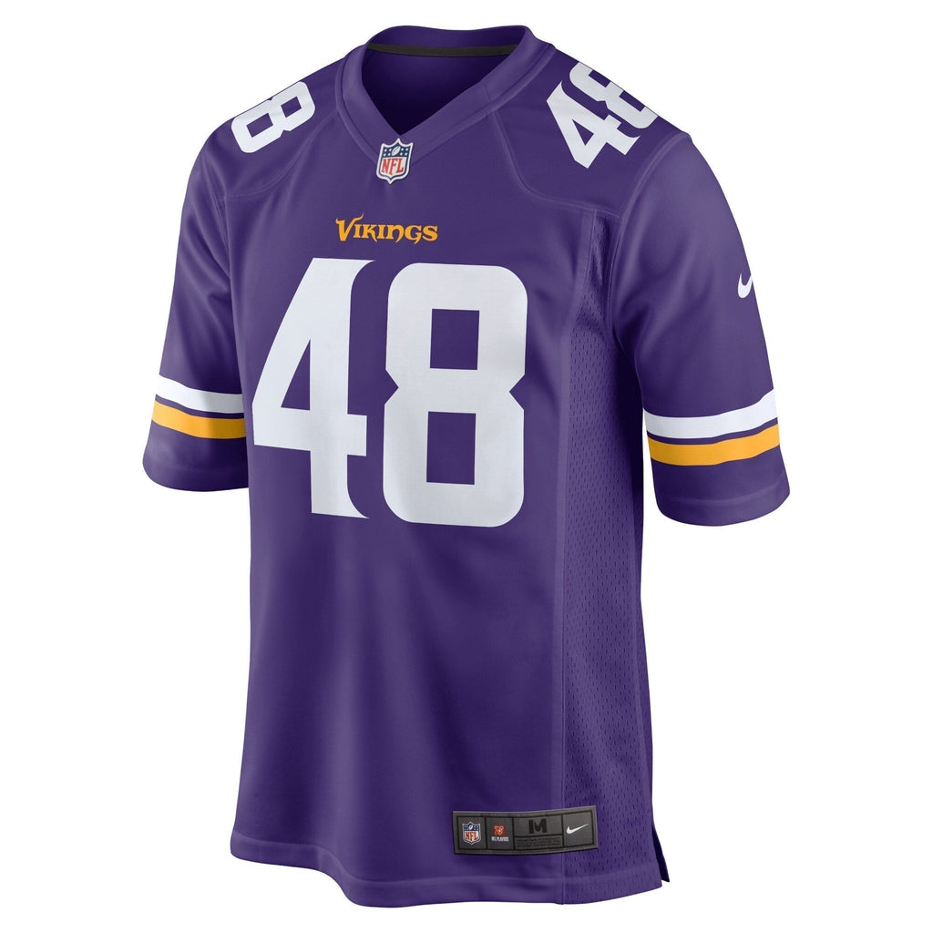 Chris Garrett Minnesota Vikings  Home Game   Jersey - Purple