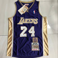 Kobe Bryant 2020 Hall of Fame Purple Fully Embroidered 24# Jersey
