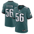 Tyler Steen Philadelphia Eagles  Team Game Jersey - Midnight Green