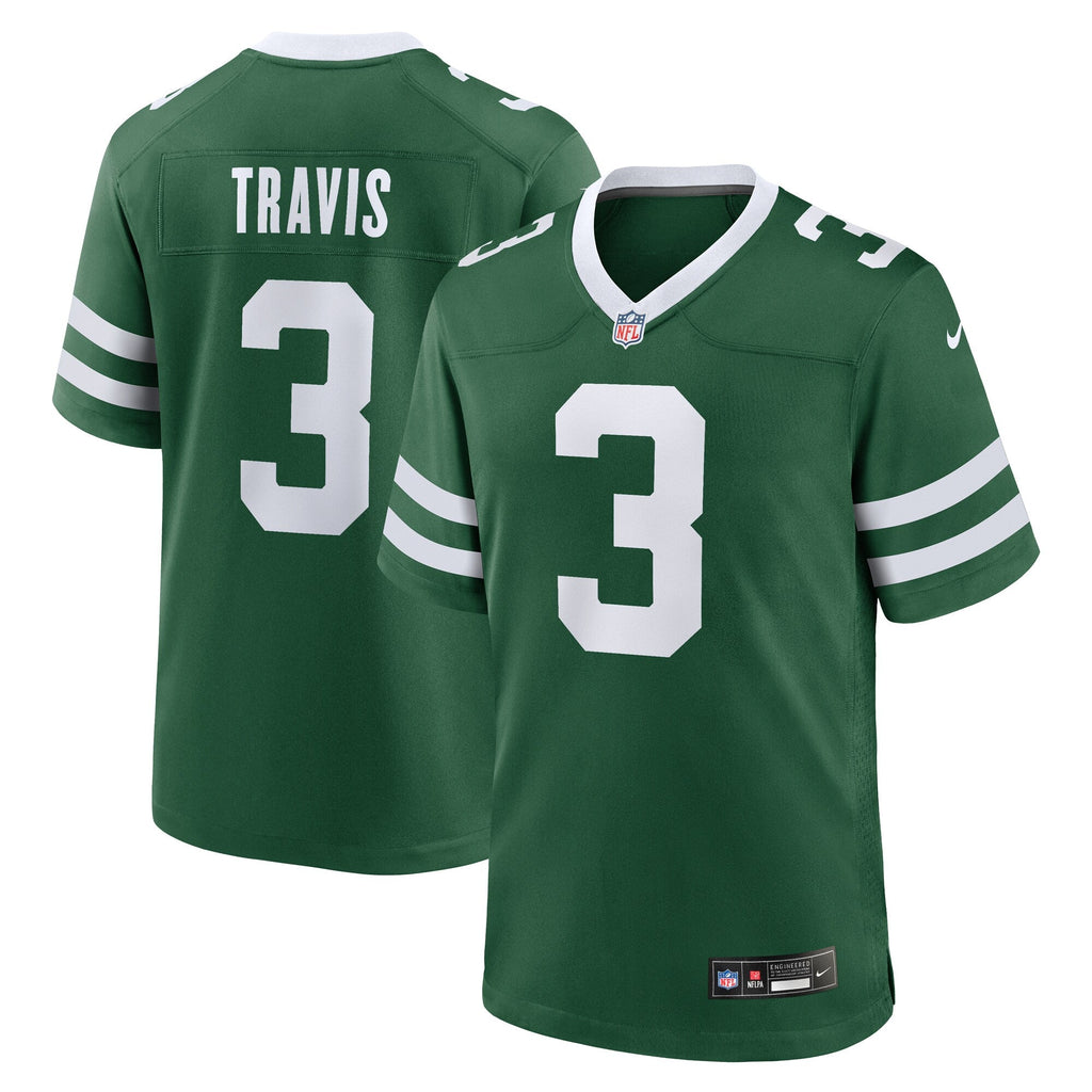 Jordan Travis New York Jets  Team Game Jersey - Legacy Green