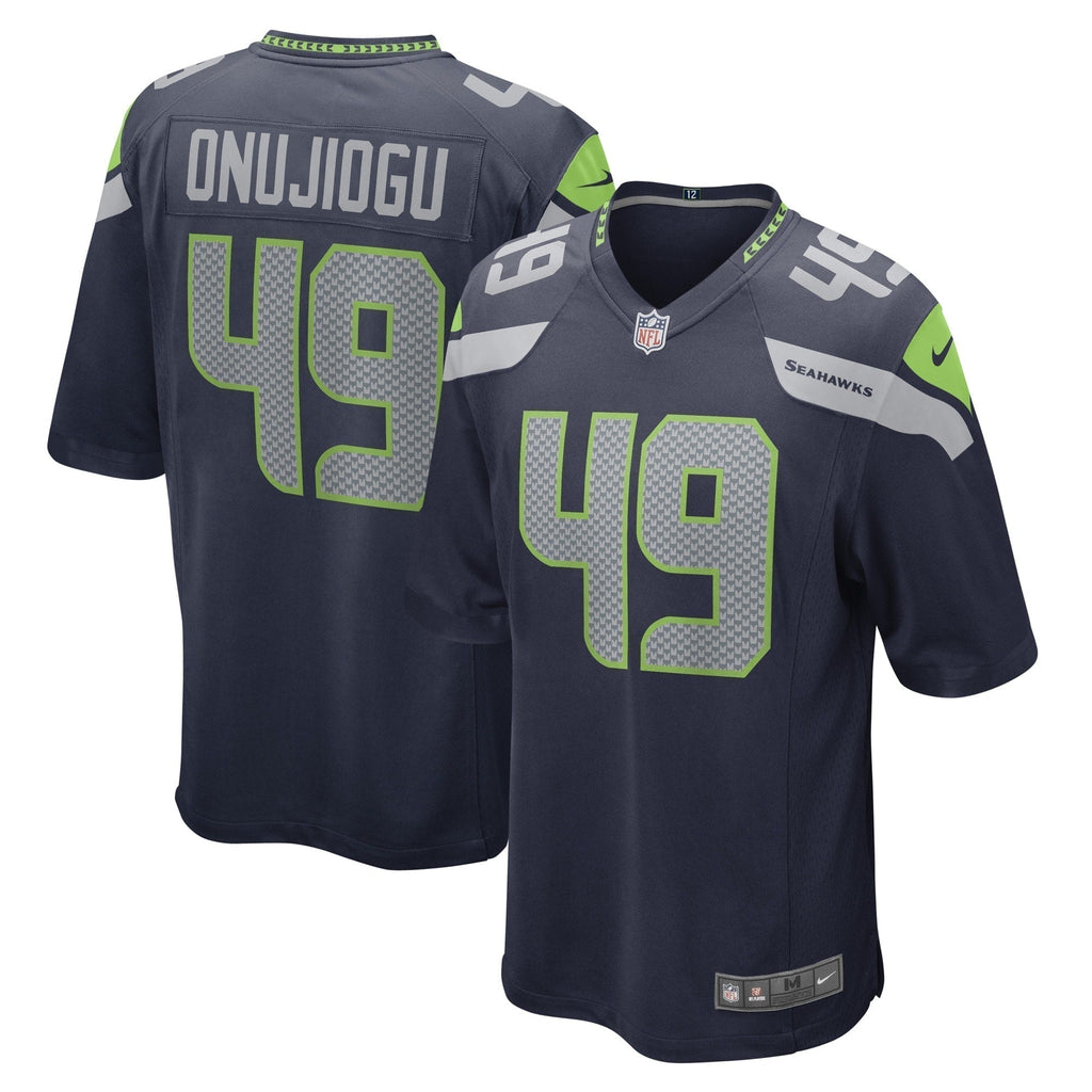 Joshua Onujiogu Seattle Seahawks  Game   Jersey - College Navy