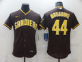 Men's San Diego Padres Joe Musgrove Brown Stitched Jersey
