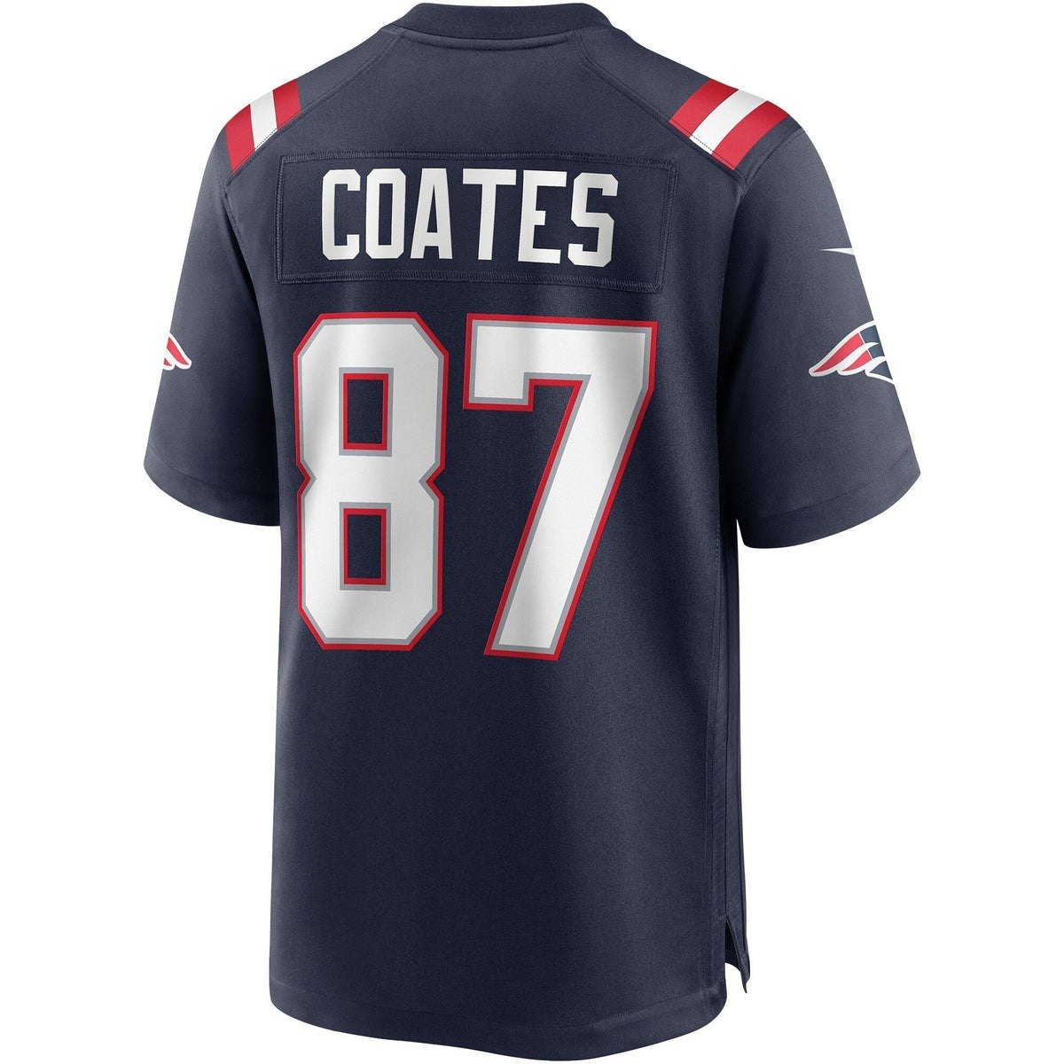 Ben Coates New England Patriots  Game Retired   Jersey - Navy