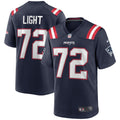 Matt Light New England Patriots  Game Retired   Jersey - Navy