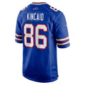 B.Bills #86 Dalton Kincaid Royal Team Game Jersey