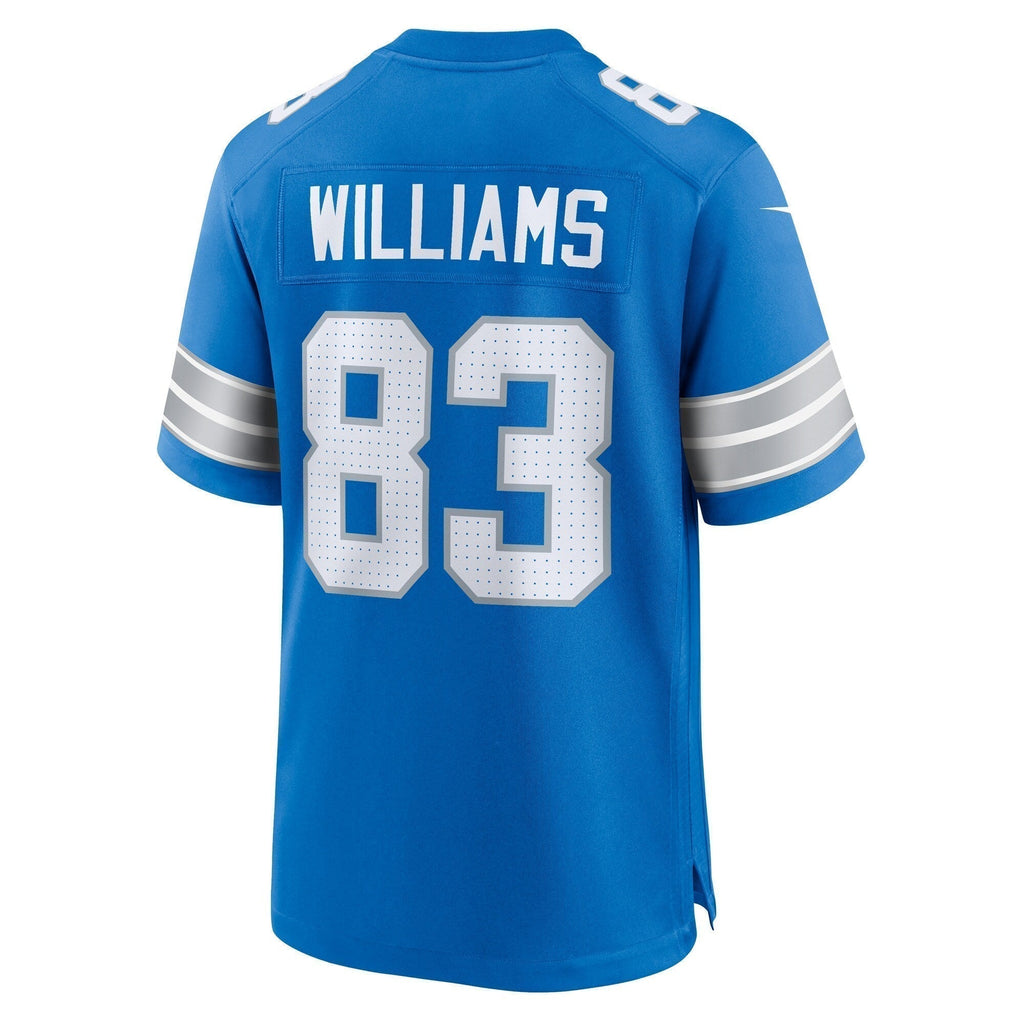Isaiah Williams Detroit Lions  Game Jersey -  Blue