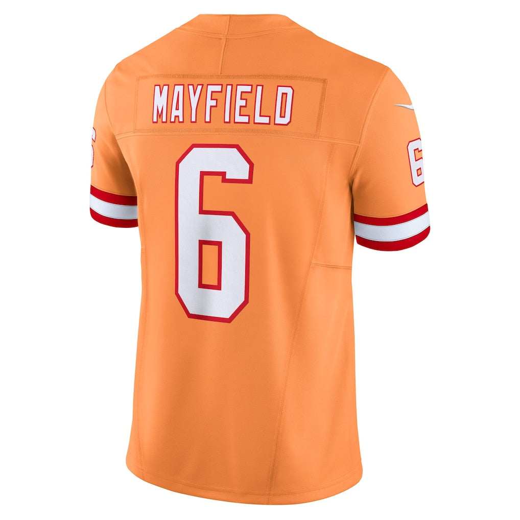 TB.Buccaneers #6 Baker Mayfield Orange 2nd Alternate Vapor F.U.S.E. Limited Jersey