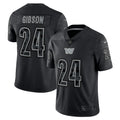 Antonio Gibson Washington Commanders  RFLCTV Limited Jersey - Black