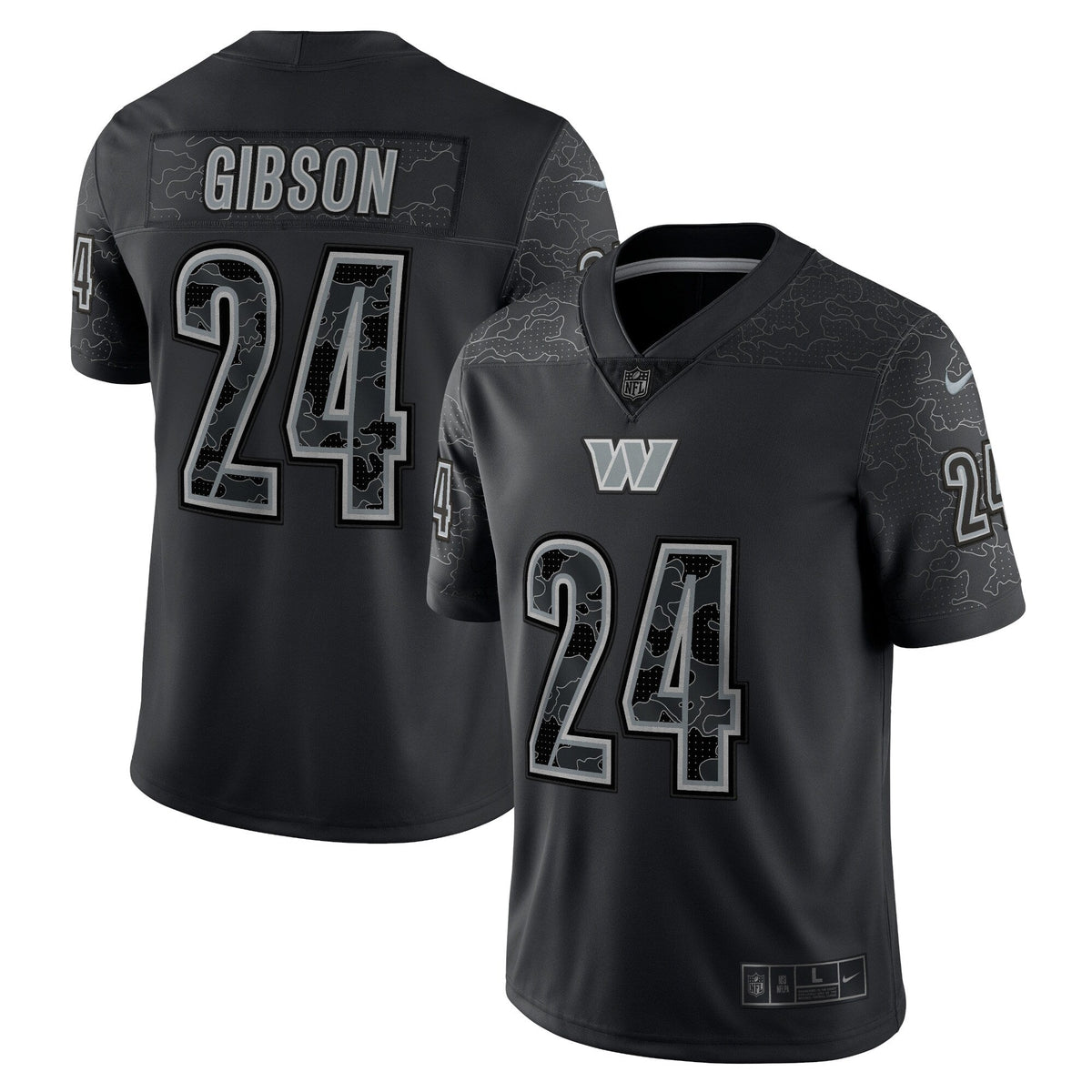 Antonio Gibson Washington Commanders  RFLCTV Limited Jersey - Black