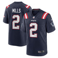 Jalen Mills New England Patriots  Game   Jersey - Navy